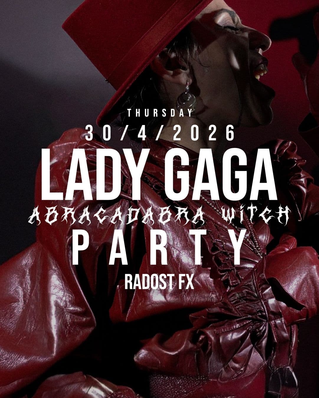 LADY GAGA ABRACADABRA WITCH PARTY