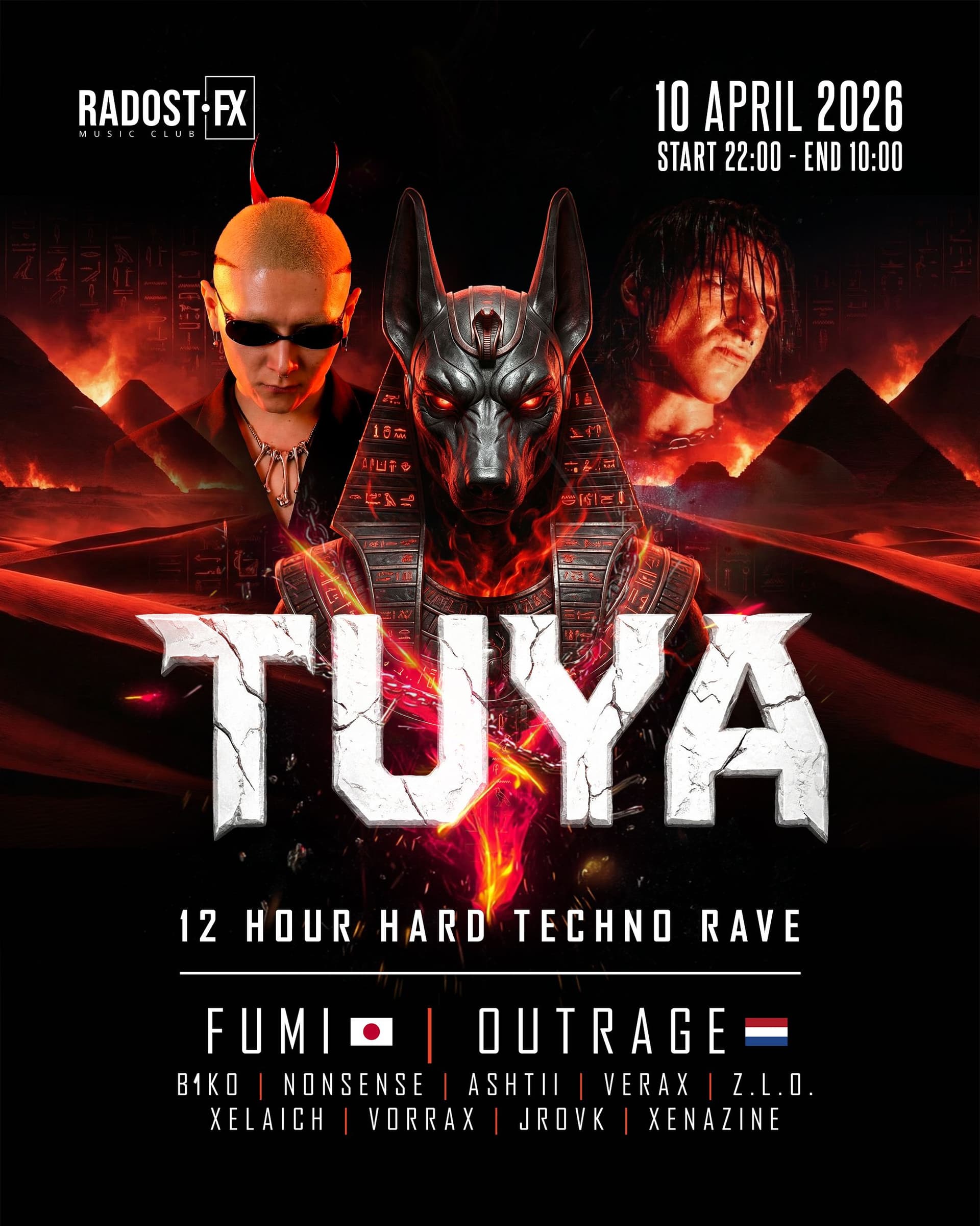 TUYA • 12 HOUR HARD TECHNO RAVE
