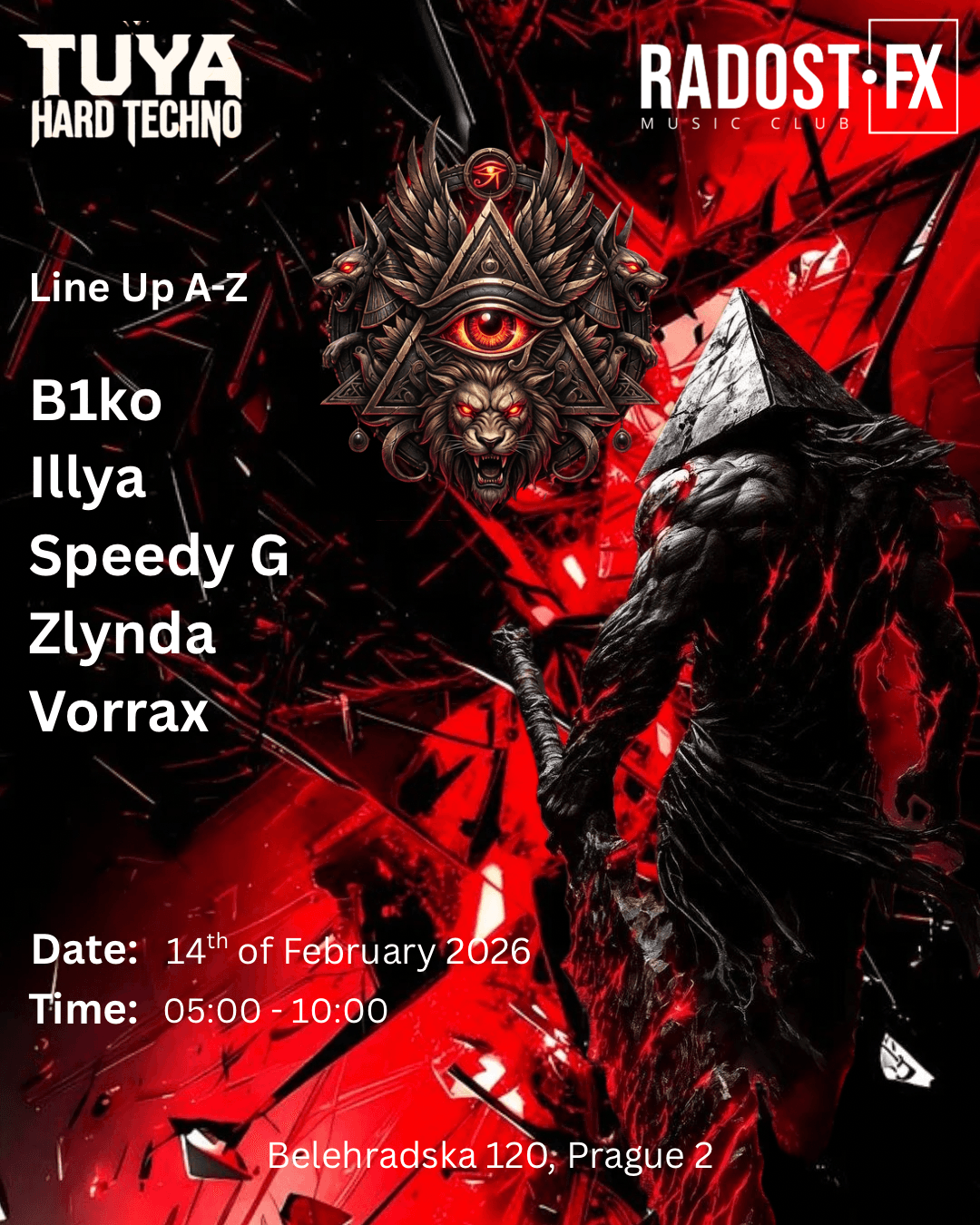 TUYA HARD TECHNO AFTERPARTY