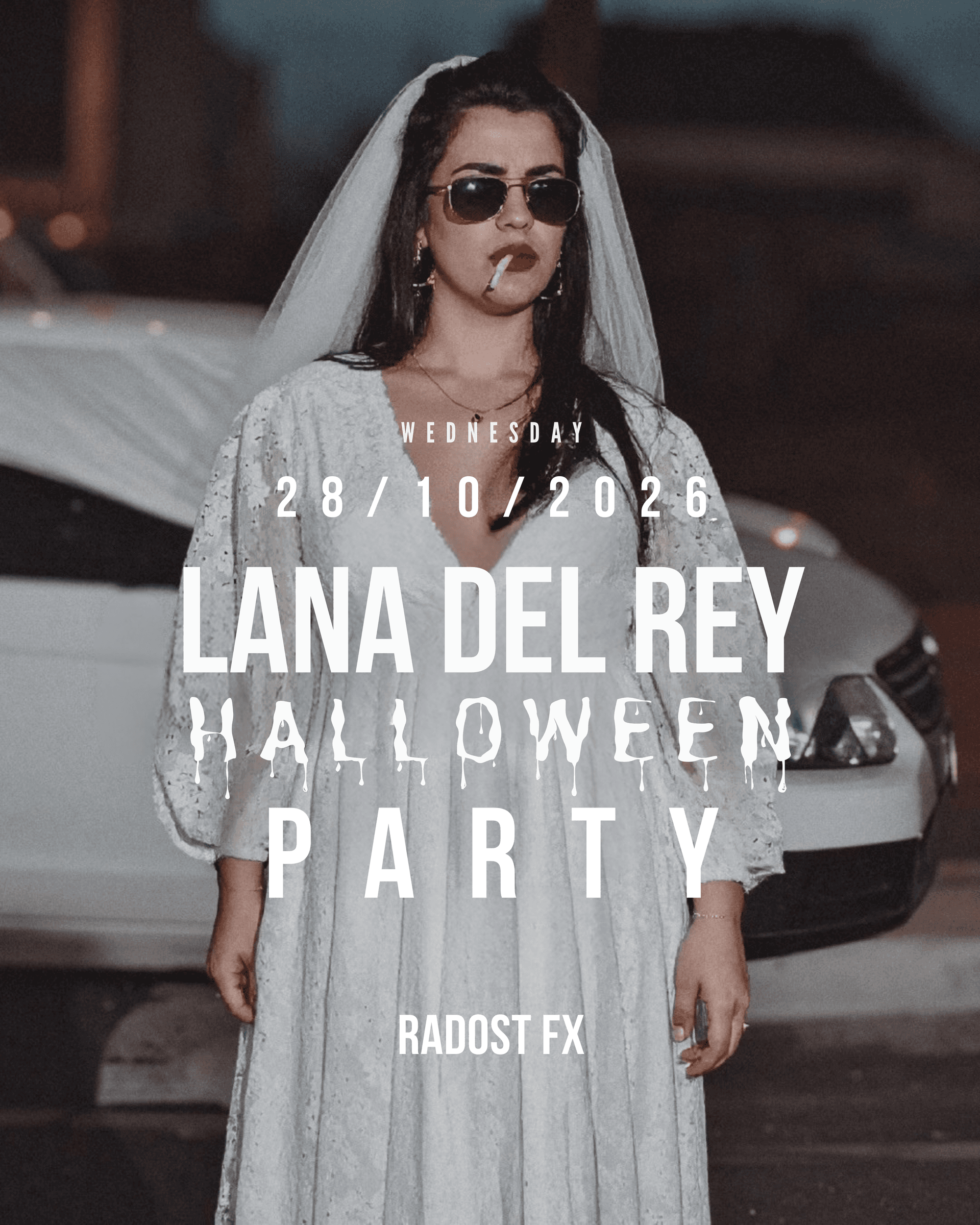 LANA DEL REY HALLOWEEN PARTY