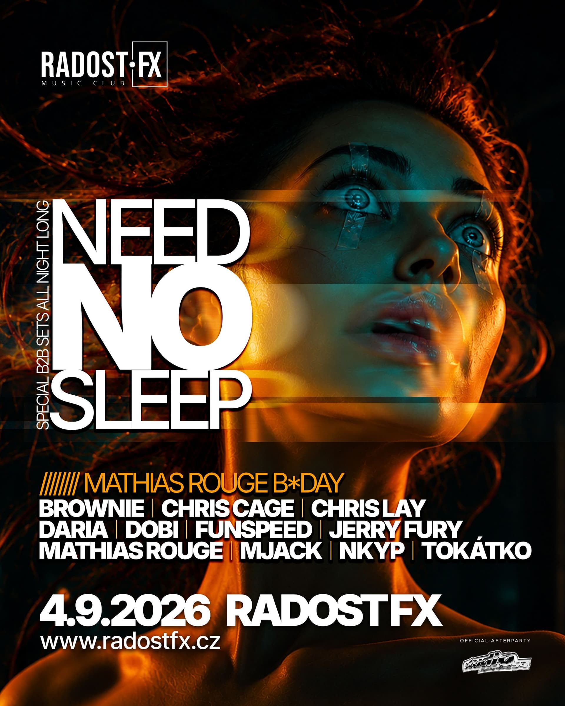 NEED NO SLEEP • MATHIAS ROUGE B*DAY