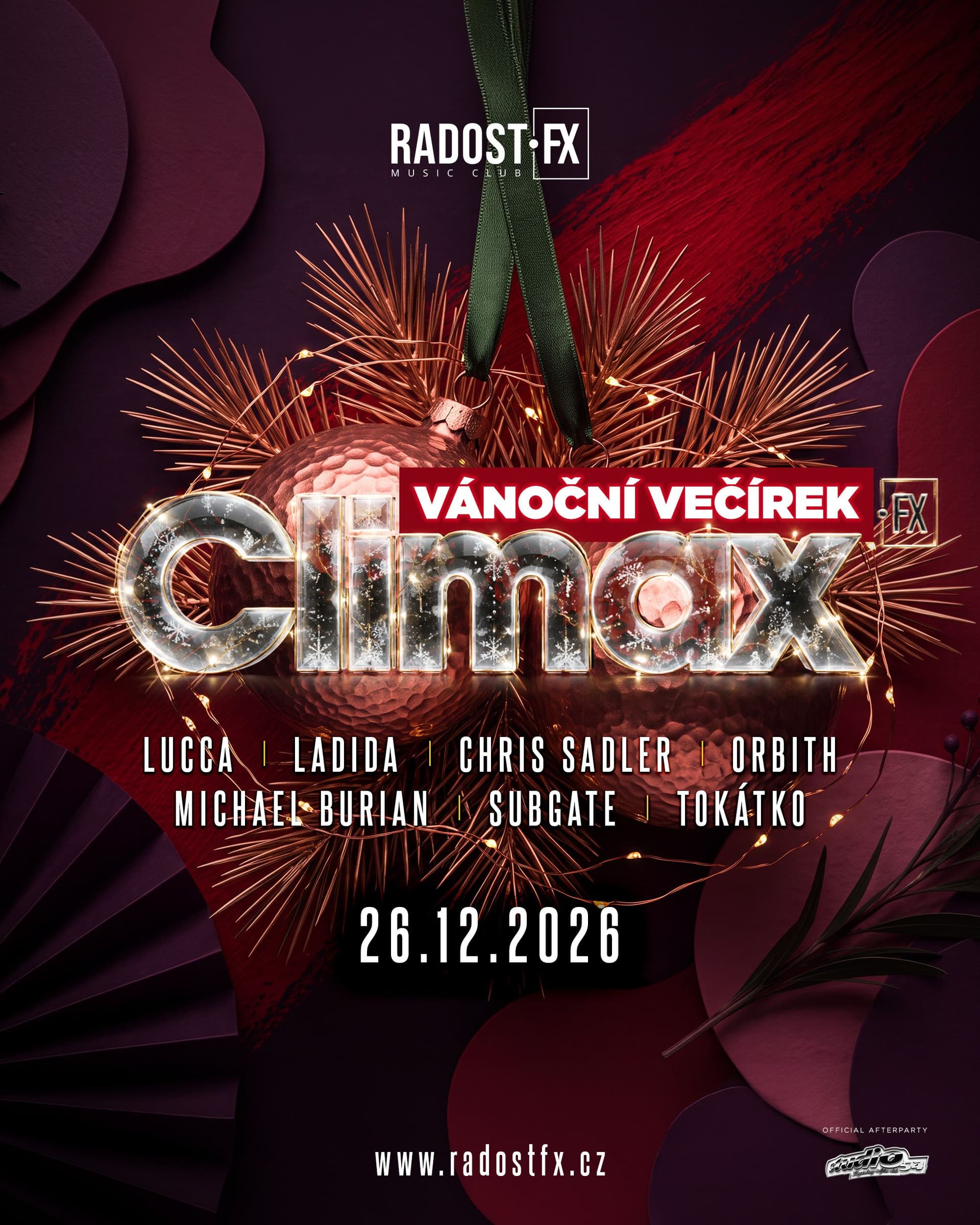 CLIMAX FX: VÁNOČNÍ VEČÍREK